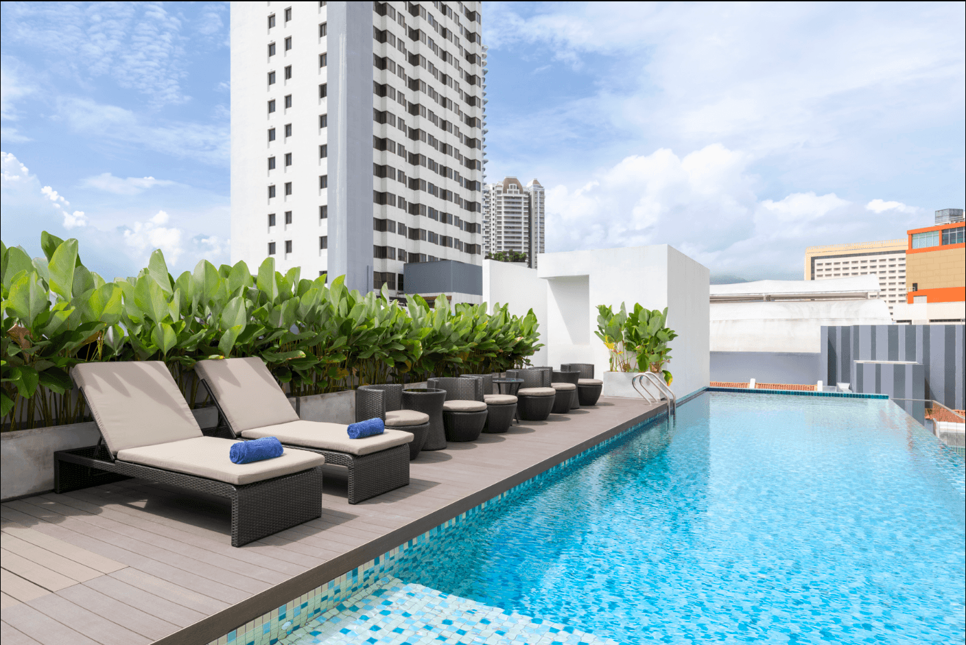 Pool at Citadines Connect Georgetown Penang